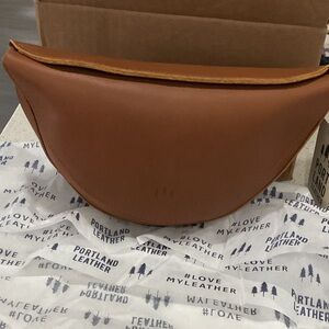Portland Leather Tan Waist Bag